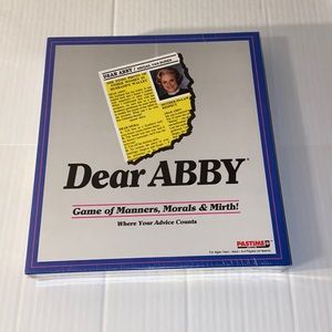 New Vintage 90’s Dear Abby Game Of Manners, Morals, and Mirth By Pastime Games